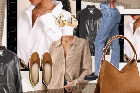 women's clothing collage